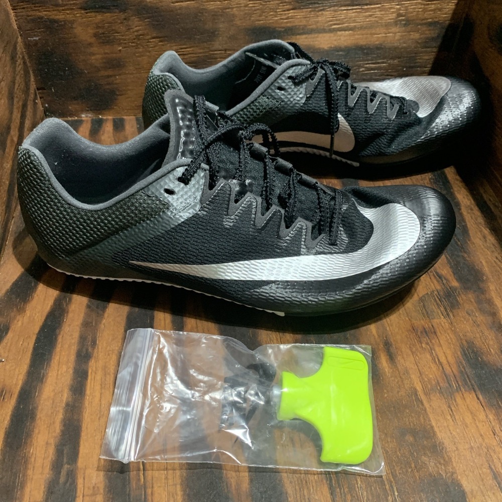 Nike Zoom Rival Multi Track & Field Shoes Spikes Black Men's Size 10.5